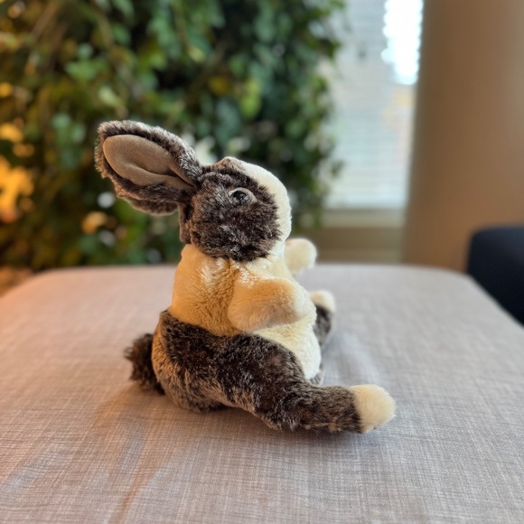 Folkmanis Rabbit Hand Puppet • Soft Plush Bunny • 10” - Picture 6 of 14